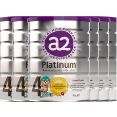 A2 Platinum 白金 婴儿牛奶粉 4段 六桶一箱 26年5月 A2 Platinum 白金 婴儿牛奶粉 4段 六桶一箱 26年5月